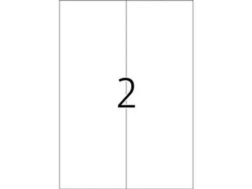 HERMA 4658 Premium etiketten A4 105x297mm Wit 200 stuks