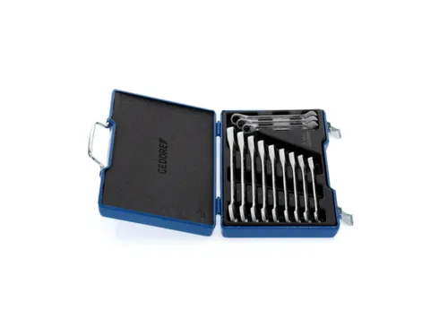 GEDORE 7 R-012 Set steeksleutels met ringratel 12stuks 8-19mm