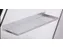 Tablette À Rebords Pour Plaques Perforées Lxp 445X150Mm Coloris Alu