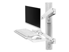 Ergotron LX Series 45-696-290 Pro Monitorarm 34 Inch Muur Wit