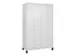 locker voor scheiding van kleding,HxBxD 1950x1200x500mm,4vak
