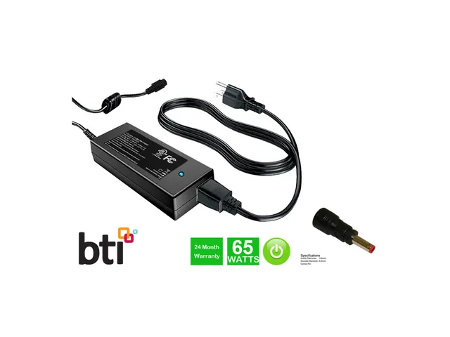 BTI Alt to Dell AC adapter 19.5V 3.34A 65W