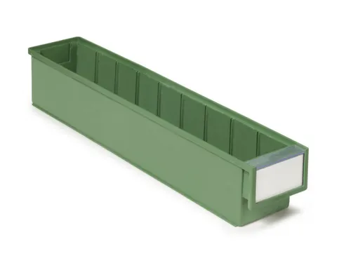 Stellingbak HxLxB 82x500x92mm 2 4l duurzaam kunststof groen