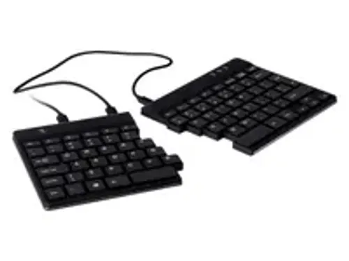 OUTLET Split Break V2 ergonomisch toetsenbord Qwerty US Zwart bedraad