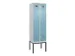 locker voor scheiding van kleding,HxBxD 2120x600x500mm,2vak
