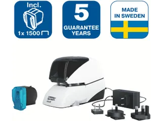 Rapid contactloze elektrische nietmachine 5080E zilver/oranje - 10