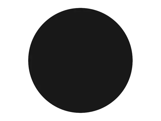 Plakkaatverf Qrea zwart 500ml