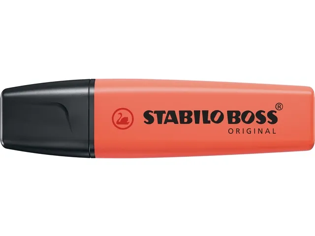 Markeerstift STABILO BOSS Original 70/140 pastel zacht koraalrood