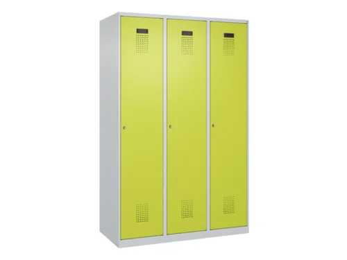 locker,HxBxD 1850x1200x500mm,3vak,vak B 400mm,cil.-slot