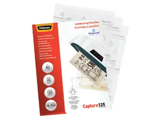 Lamineerhoes Fellowes A3 2x125 Micron glanzend 25stuks - 3