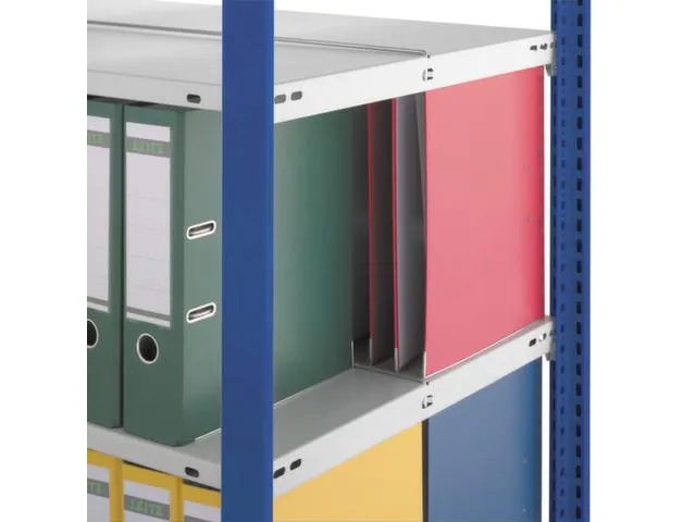 Inhaakstelling Aanbouwveld 1750x1010x635mm 5Legborden Dubbel Ral7035