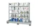 Rayonnage de rétention HxlxP 2000x2000x600 10caillebotis bac fixe gal
