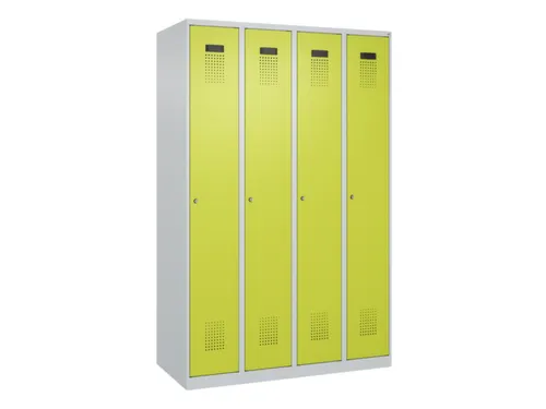locker,HxBxD 1850x1200x500mm,4vak,vak B 300mm,cil.-slot