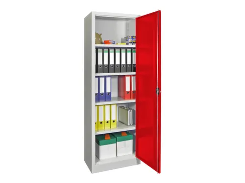 universele kast,HxBxD 1950x640x400mm,RAL7035,front RAL3000