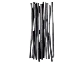 Houtskool Coates 2-3mm doos à 25 stuks - 1