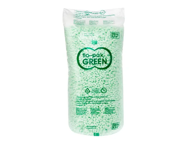 Opvulmateriaal Flo-Pak The Environmental One licht groen 500 Liter