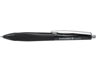 Balpen Schneider Haptify zwart omhulsel, zwartschrijvend - 3