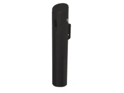 Wandasbak Aluminium H 590mm Zuilvorm Zwart