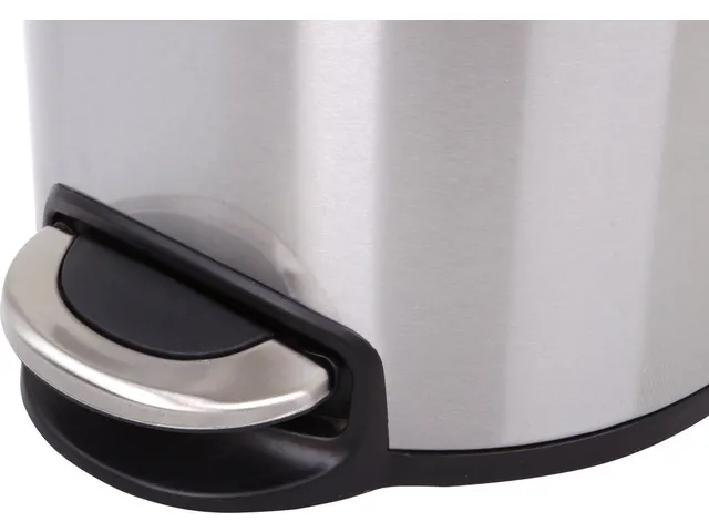 Luxe Pedaalemmer 12 Liter mat RVS Artistic step