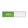 Design Schuifbord Aluminium Vrij Bezet Groen Rood 100x25mm