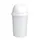 Afvalbak Twinga swingdeksel 45 Liter Wit