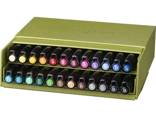 Tekenstift Faber-Castell Pitt Artist Pen Brush 24dlg studiobox