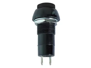 R18-25A Drukschakelaar Off-On Zwart 1A/125V - 1