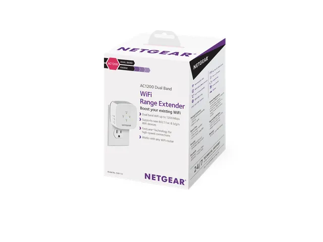 NETGEAR EX6110, Netwerkzender & -ontvanger, 10,100,300 Mbit/s, Microso
