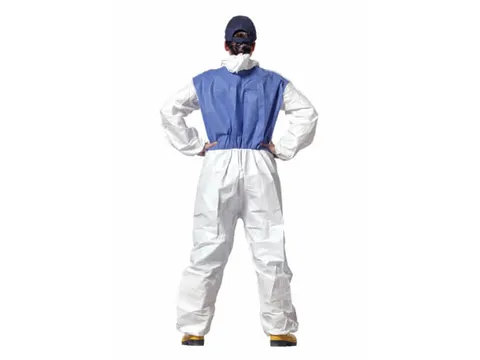 RSG Cool Workwear overall Blauw/Wit maat XXL doos van 25 stuks