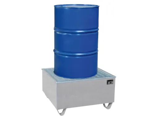 Opvangbak 1x 200l Opvangvol. 200l Pe-Element 468x812x812mm Verzinkt