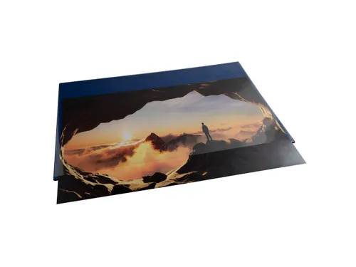 Onderlegger PVC 375x 575 KreaCover blauw