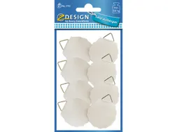 schilderijhanger Z-design Home 30mm wit pakje a 8 stuks
