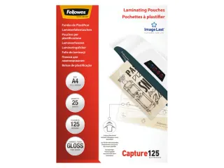 Lamineerhoes Fellowes A4 125 micron glanzend - 2