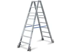 Verrijdbare Boktrap Aluminium L 2 04M 2X8Treden