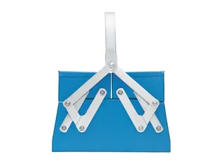 1263 L Gereedschapskist,leeg,3vakken,160x420x225mm - 2