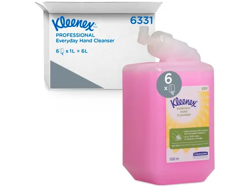 Handzeep Kleenex dagelijk gebruik roze 1000ml 6331