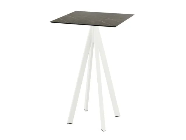 statafel,HxBxD 1090x700x700mm,rechthoekig,4voeten wit