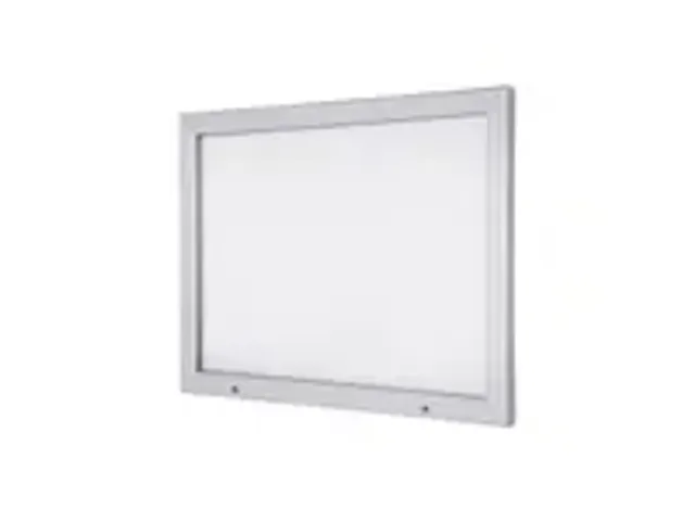 OUTLET Vergrendelbaar Notitiebord Alpha Vitrine Indoor/Outdoor 8xA4 Zi