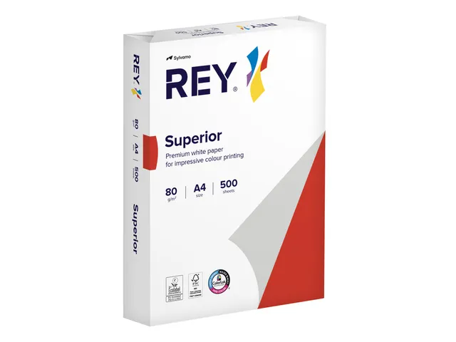 Kopieerpapier Rey Superior A4 80 Gram Wit