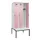 locker met bank,HxBxD 2120x900x815mm,3vak,vak B 300mm,draaigrendel