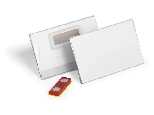 Durable 8244 Naambadge 54x90 mm met magneet 25 stuks