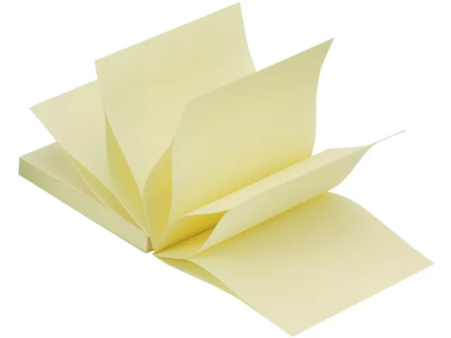 Z-Quick Notes 76x76mm 100 Vel Geel
