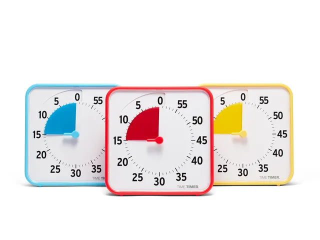 Time Timer medium classroom set secondaire