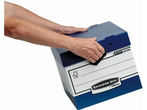 Archiefdoos Formaat 33,3 X 29,2 X 40,4 Cm Blauw