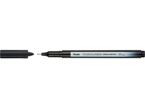 Fineliner Pentel Pointliner S40-A fijn zwart