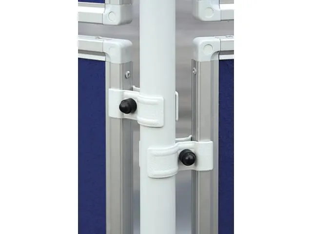 Staander Voor Presentatiewand Staalbuis Stelpoten H 160Cm