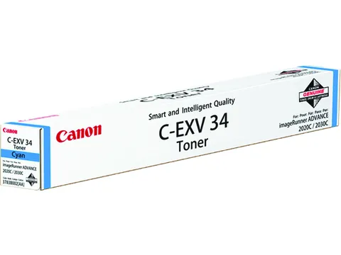 Canon C-EXV 34 Toner Cyaan voor imageRUNNER