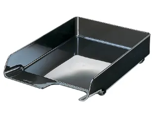 Brievenbak Leitz 5220 Elegant kunststof zwart A4+ - 1