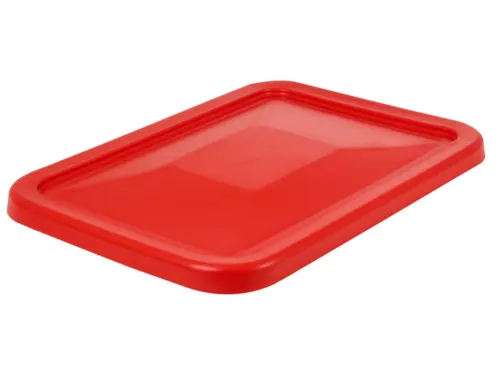 Deksel Voor Verrijdbare Rechthoekige Bak 227 Liter Rood