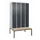 locker voor scheiding van kleding,HxBxD 2120x1200x815mm,4vak